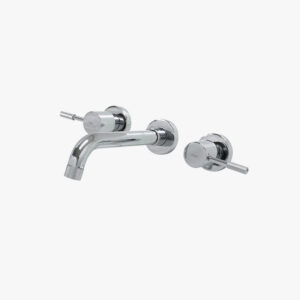 Wall Mount Chrome Vessel Faucet - Bed